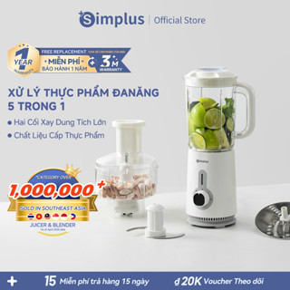 Simplus Máy Xay Sinh Tố Đa Chức Năng Dung Tích 1.25L LLJH005 - Bảo Hành 1 Năm 1 Đổi 1