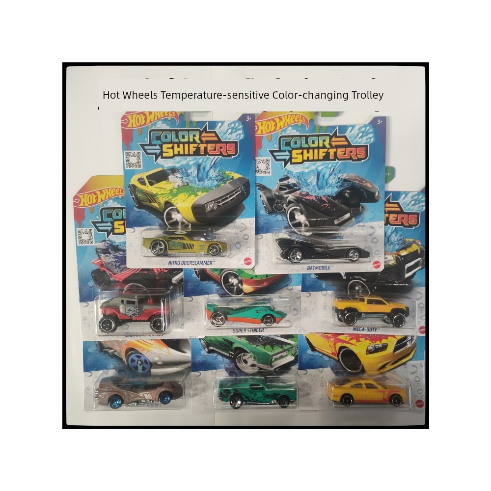 ô tô đồ chơi đồ chơi bé trai Màu sắc Shifters Hot Wheels Nhiệt độ Đổi màu Dòng xe thể thao nhỏ nóng 