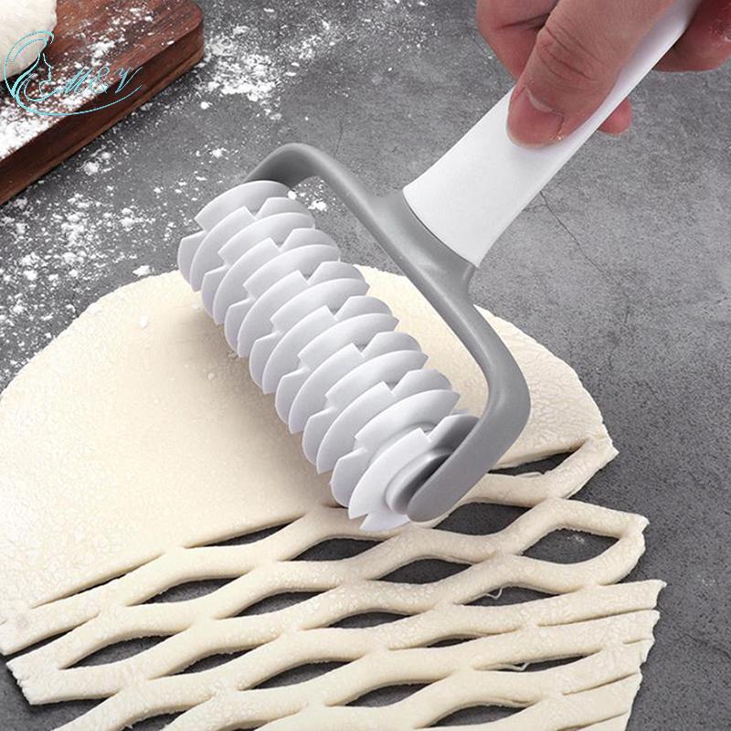 Genting Smooth Baking Tool Cookie Cake Net Dough Roller Cutter Pizza Dough Roller Cutter cho nhà hàn