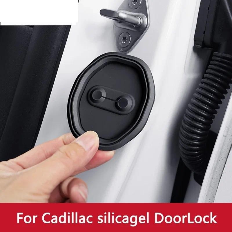 Dành Cho Xe Cadillac ATS ESCALADE CTS CT5 CT6 CT4 T5 XT5 CT5 Hấp Thụ Silicon 4 Chiếc Khóa Cửa Ô Tô K