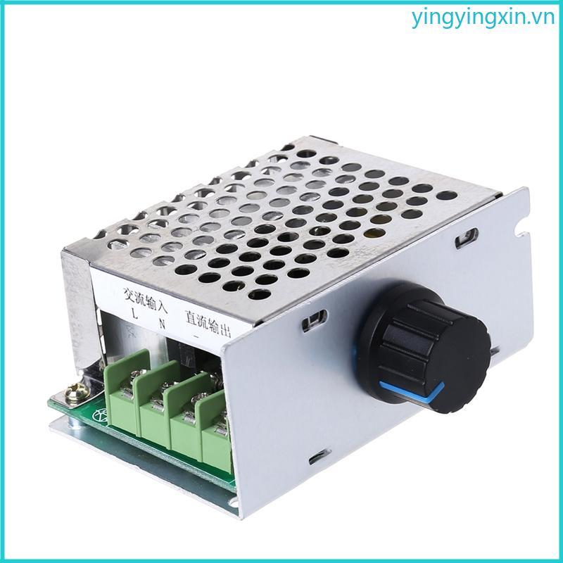 Đầu vào AC YIN 220V cho đầu ra DC 10-210V PWM 220V cho bộ điều khiển tốc độ động cơ bàn chải DC
