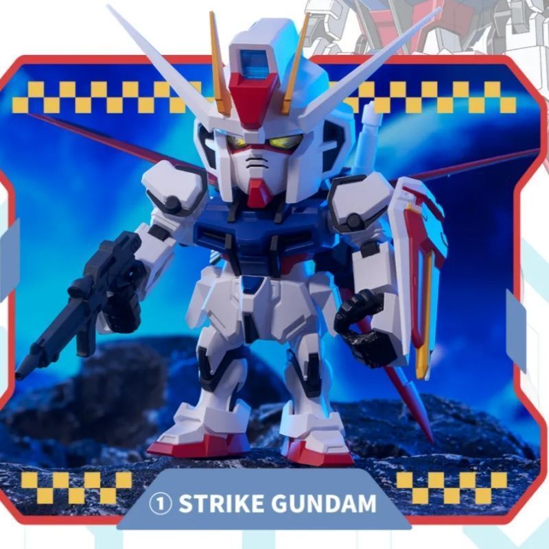 QAMSV MINI STRIKE DESTINY GUNDAM Destiny Gundam Mù Hộp Mô Hình Sưu Tập Đồ Chơi Phụ Kiện