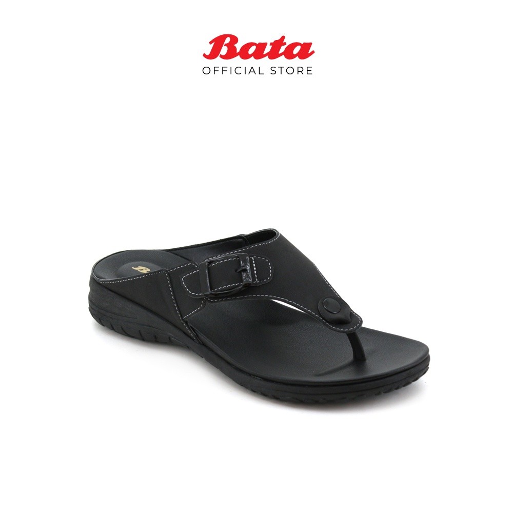 MC3 [Bán chạy nhất] Dép nữ BATA màu đen - 5616667