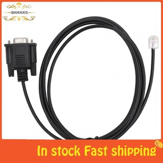 Bamaxis DB9 RS232 để RJ11 6P4C Nối Tiếp Cáp Điều Khiển PVC 6ft Cắm Cho APC AP7800 AP7900 940‑0144A