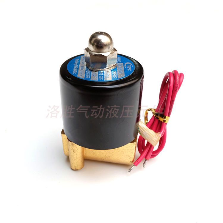 Dòng 2W Thường Đóng Van Điện Từ Van Nước Khí Nén Van Điện Từ 2W025-08 Chủ Đề 1 / 4 AC220V DC24V