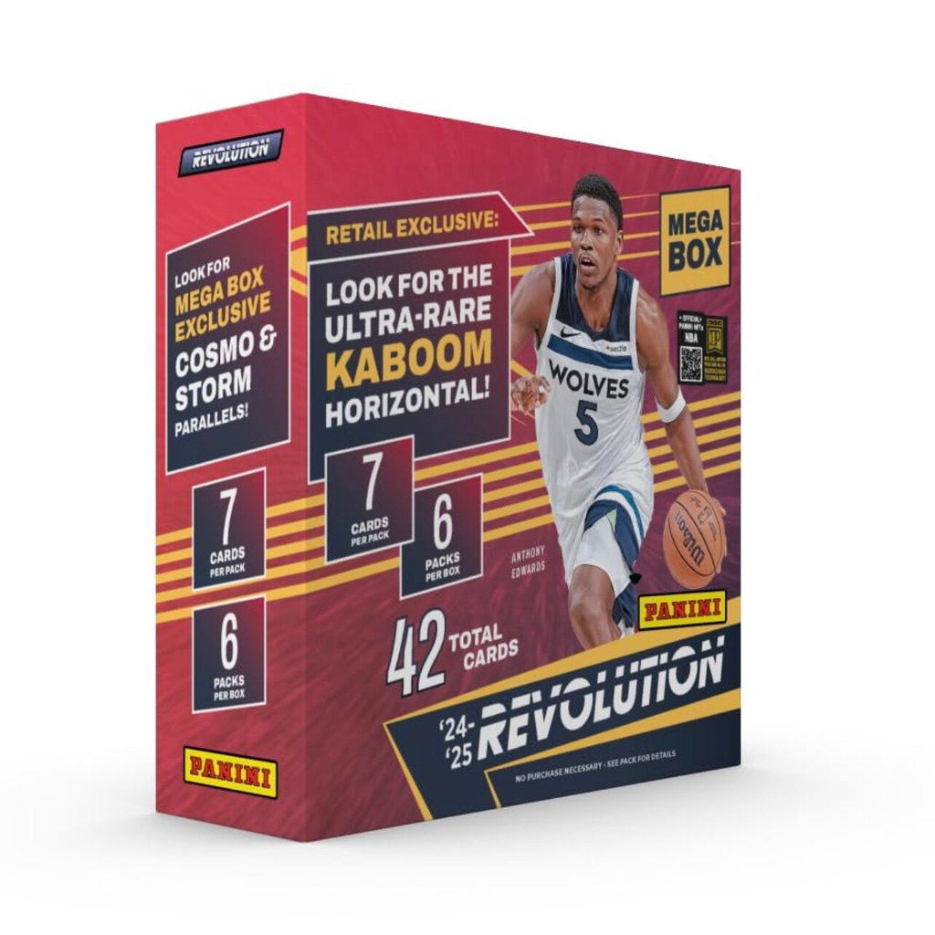 24-25 Panini Revolution Mega NBA Basketball Revolution Grenade Card Box Collection Star Card