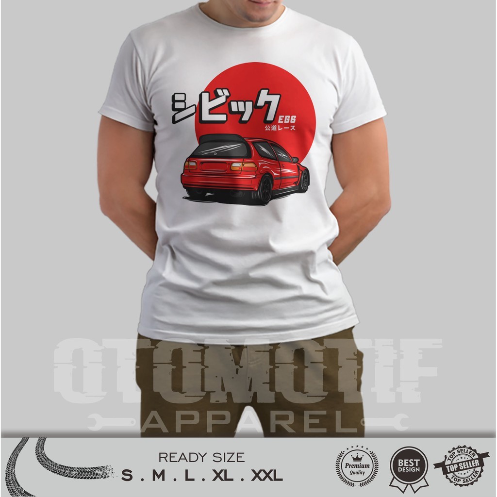 Áo thun Civic Eg6 Nhật Bản