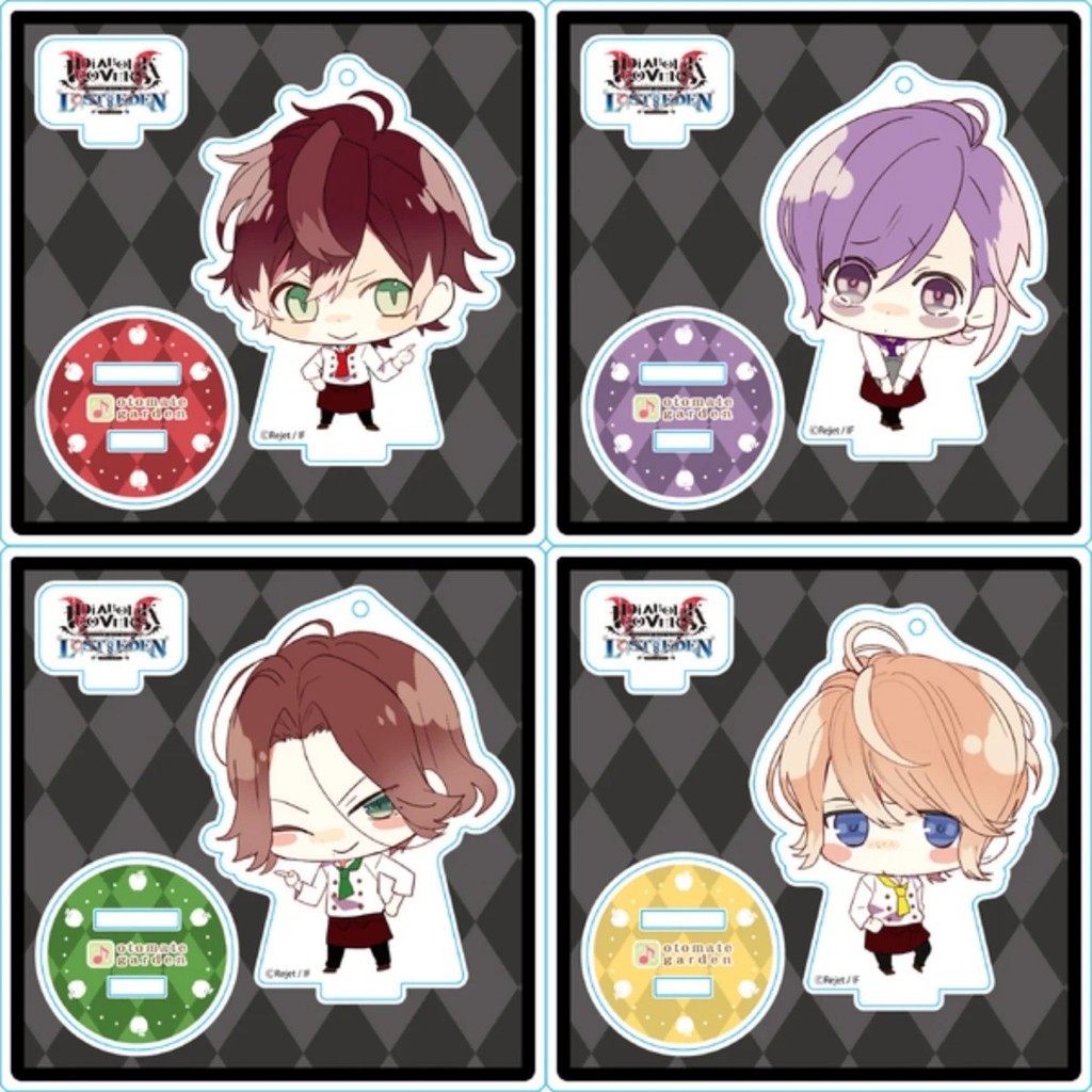 Standee Diabolik Lovers mô hình anime Sakamaki Shu Ayato Kanato Laito Komori Yui trang trí bàn học d