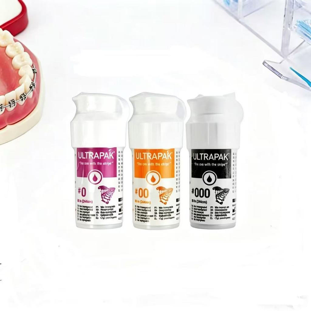 ULTRAPAK TM Đóng gói dây dệt kim thu vào nha khoa Gingival