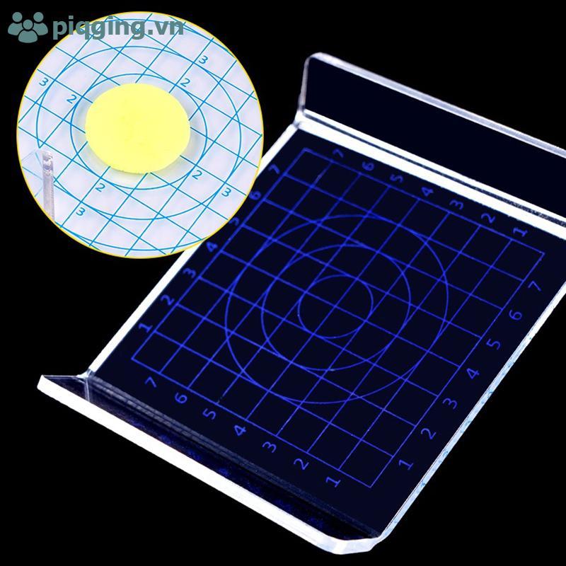Piqging Polymer Clay Tools Clear Acrylic Sheet Clay Roller Baing Board Grid - 1 Cái VN