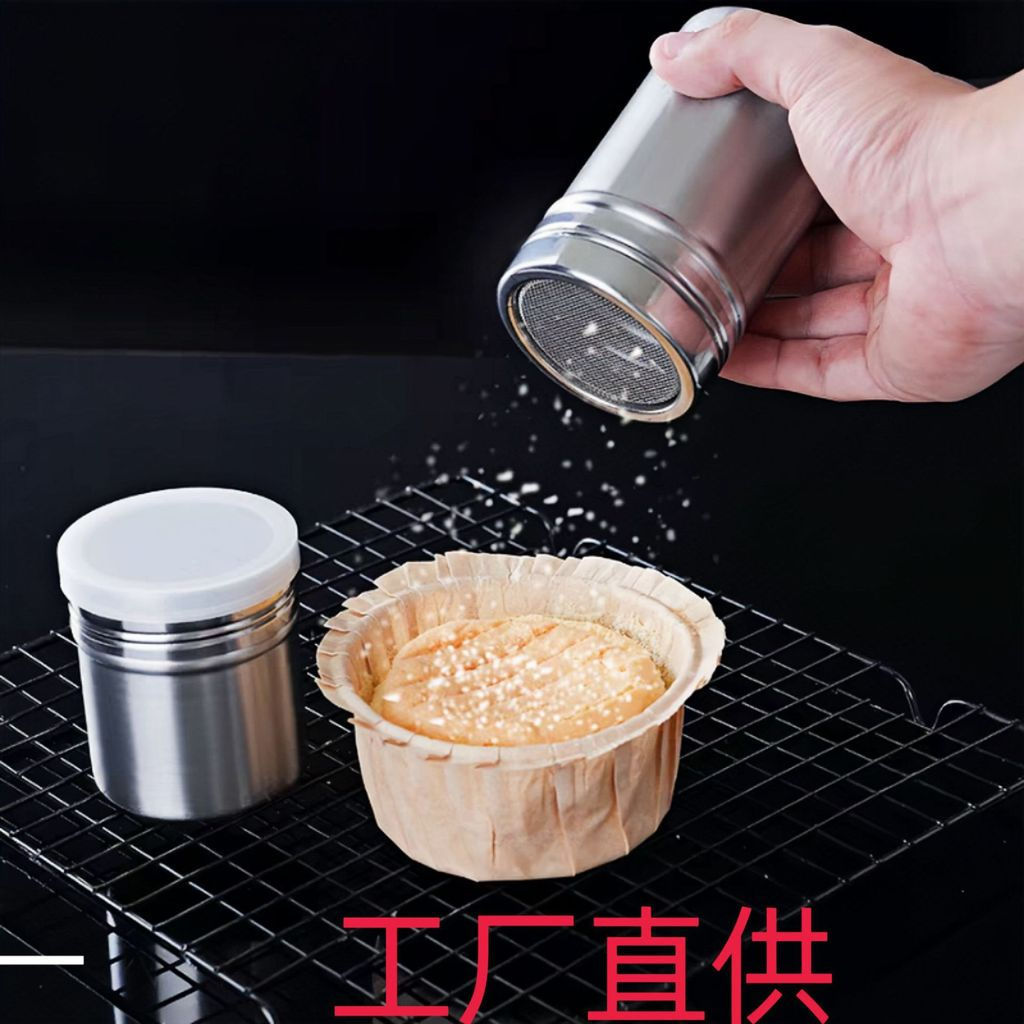 Ống hút bụi bằng thép không gỉ có nắp chống bụi Bụi Dusk Cocoa Bụi Dusk Pepper Shaker Thịt nướng biể