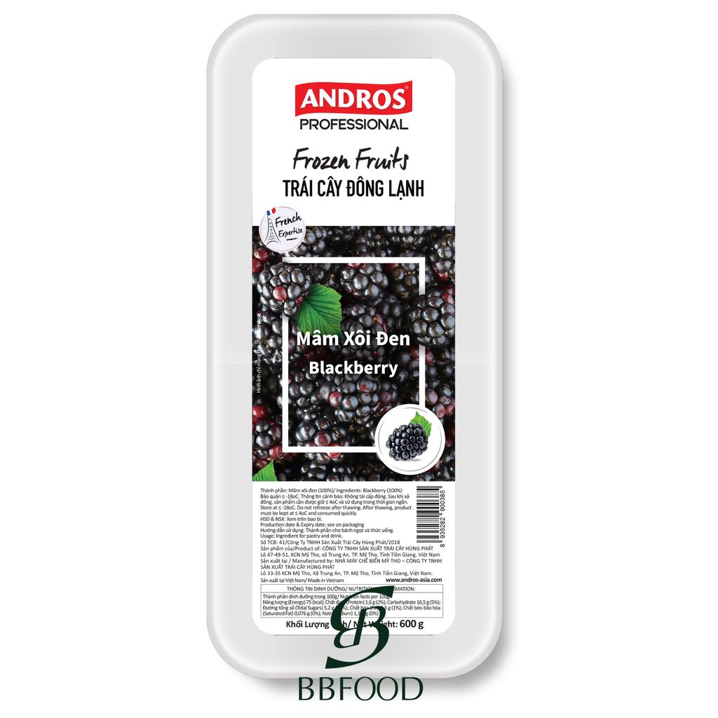 [Chính hãng] COMBO 5 MÂM XÔI ĐEN ĐÔNG LẠNH HỘP 600G {BBFOOD}