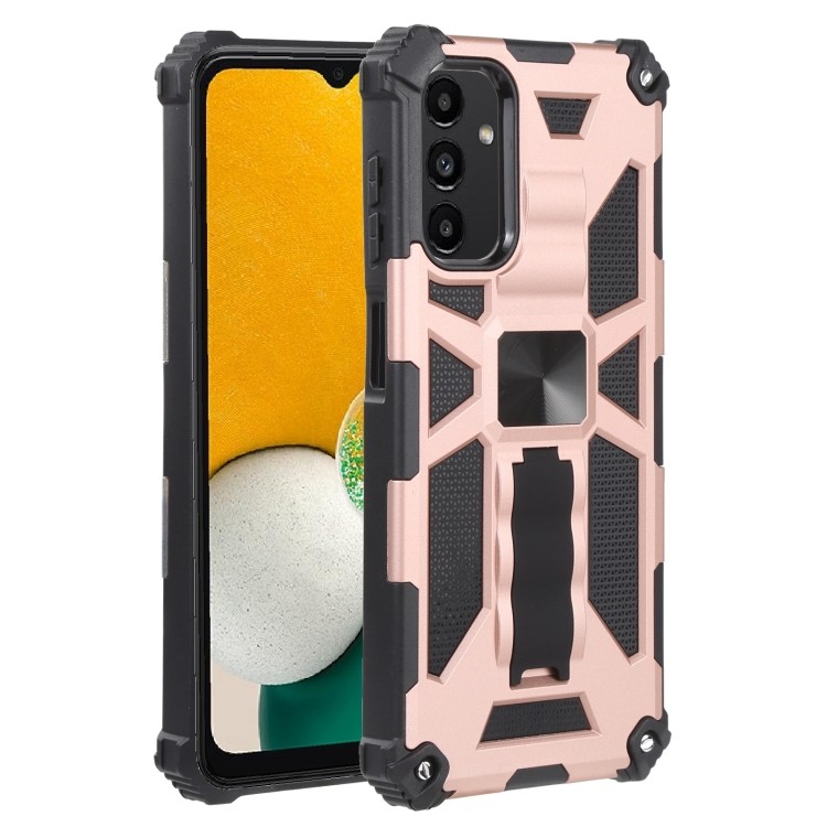 Để vận chuyển Vỏ điện thoại bảo vệ TPU + PC chống sốc có giá đỡ cho Samsung Galaxy A13 4G / Galaxy A