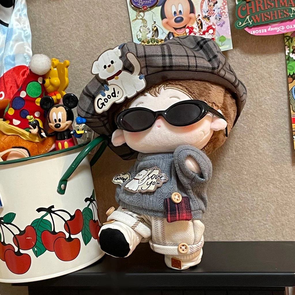 [Quần Áo Búp Bê] Bộ Quần Áo Búp Bê Cotton 20Cm Nam Nữ Búp Bê Chính Hãng Thoáng Mát Đẹp Trai Phong Cá