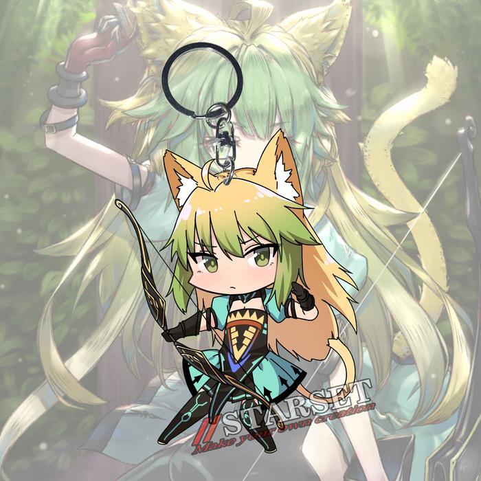 Gantungan Kunci FGO Atlanta - Ganci - Key Chain - Souvenir