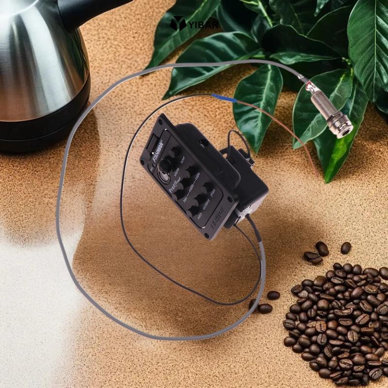 YIBAR 301 201 Fishman Acoustic Guitar Pickup Hộp Điện Equalizer EQ Tuner Guitar Khuếch Đại Fishman P