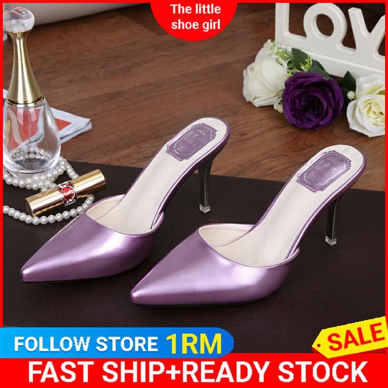 OA2 Dép nhọn gót nhọn OA2 Dép cao gót nhọn thời trang nữ, dép đế nhọn