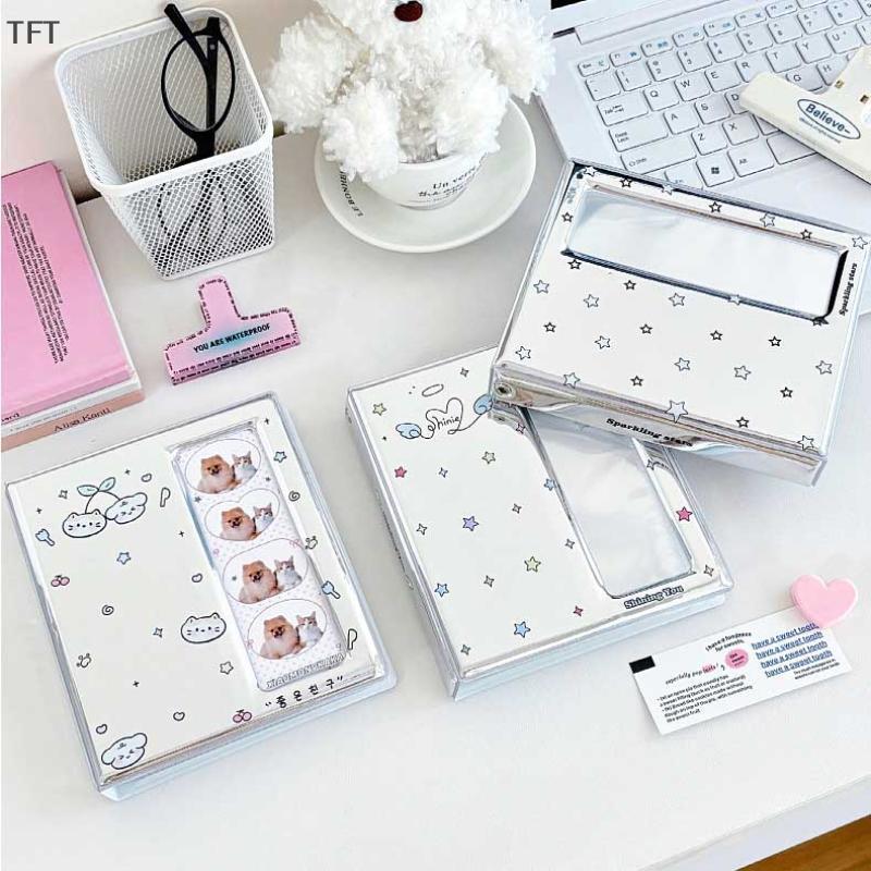 (FTT) 4 Grid Cartoon Photo Album for 40 2x6" Strips & 20 4x6" Photos NEW