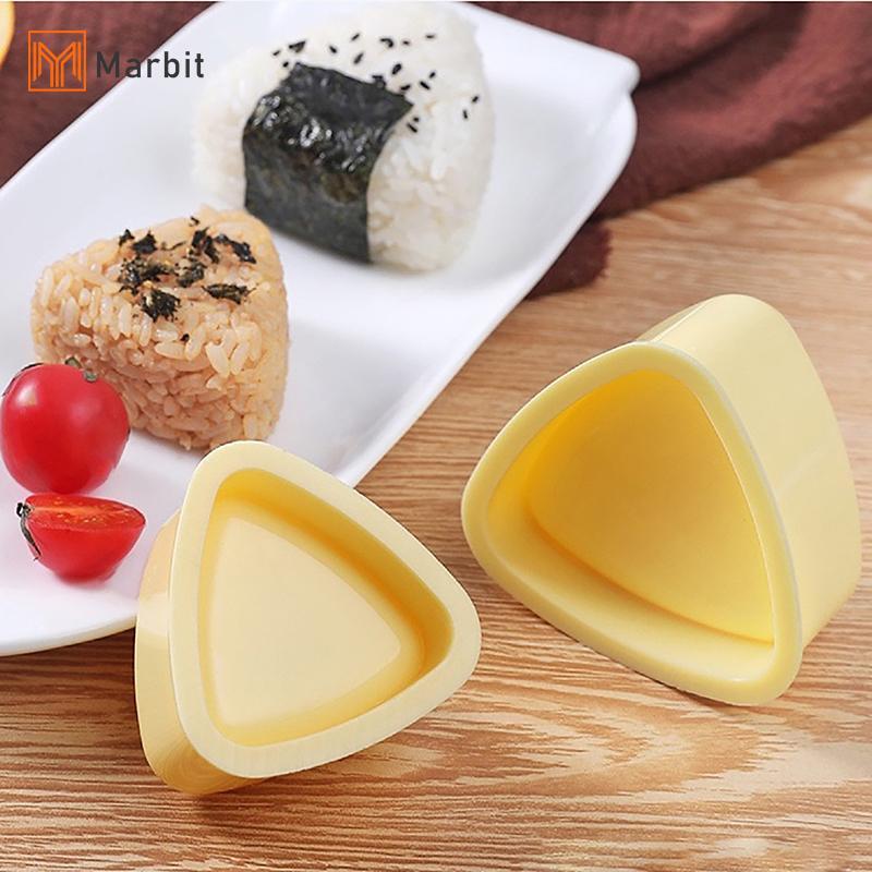 Marbit Mới Tự Làm Khuôn Sushi Onigiri Cơm Thực Phẩm Báo Chí Tam Giác Máy Làm Sushi Khuôn Nhật Bản Nh