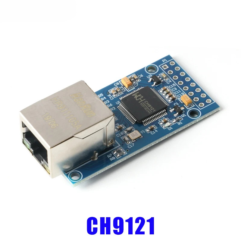 CH9121 UART Cổng nối tiếp sang Ethernet Mô-đun mạng TTL Mô-đun truyền động Bộ vi điều khiển công ngh
