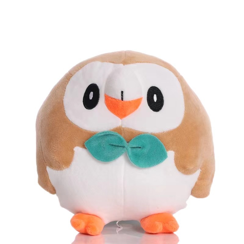 18cm Pokemon Rowlet Sang Trọng Đồ Chơi Dễ Thương Rowlet Sang Trọng Thú Nhồi Bông Mềm Đồ Chơi Búp Bê 