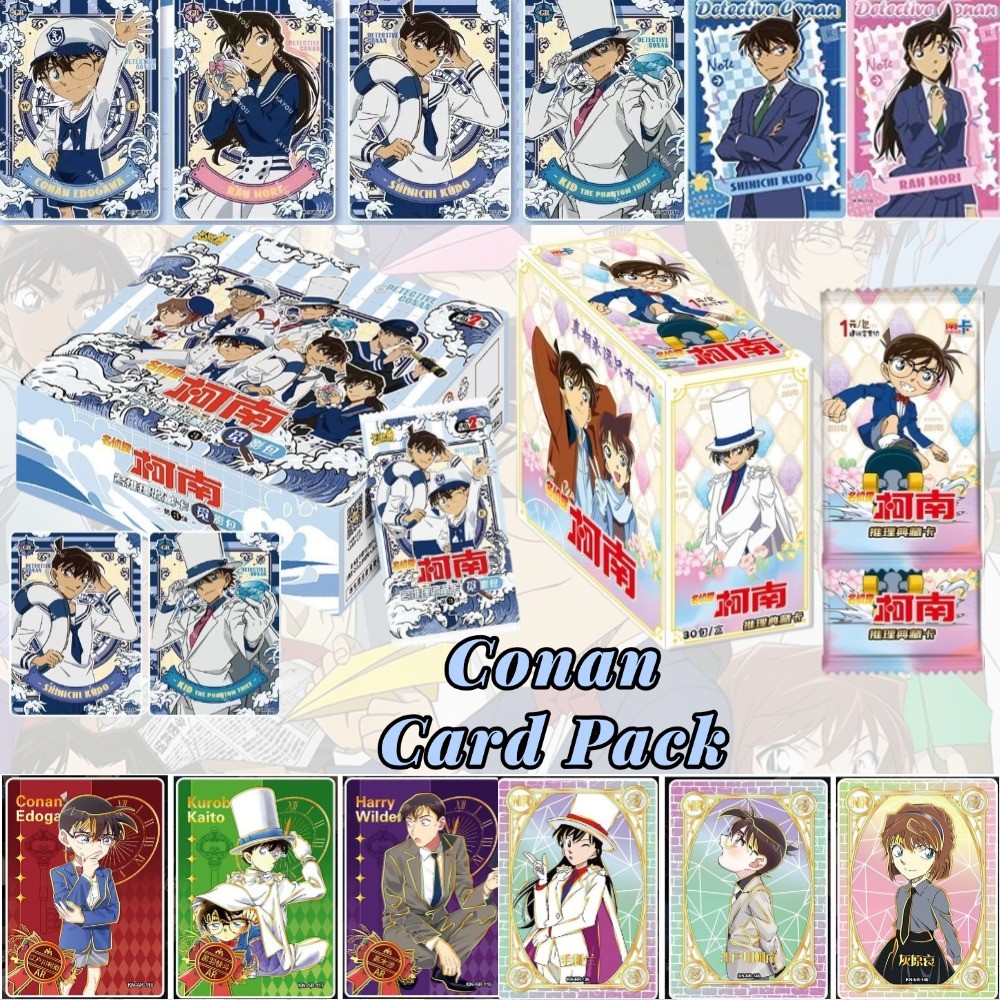 Thẻ Conan Thám tử lừng danh Kaito Kid Haibara Ai nhân vật hiếm UR/GR/MTR card pack anime sưu tầm
