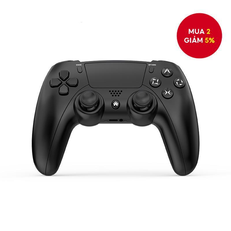 Tay cầm chơi game không dây cho PS4, bộ điều khiển trò chơi tương thích Bluetooth cho PS4 Slim/PS4 P