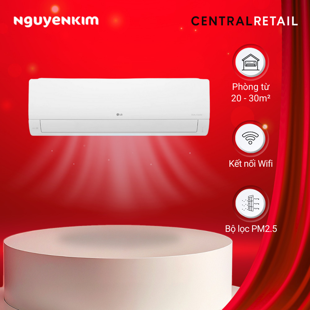 [Lắp đặt 0đ] Máy lạnh LG Inverter 2 HP IEC18M1