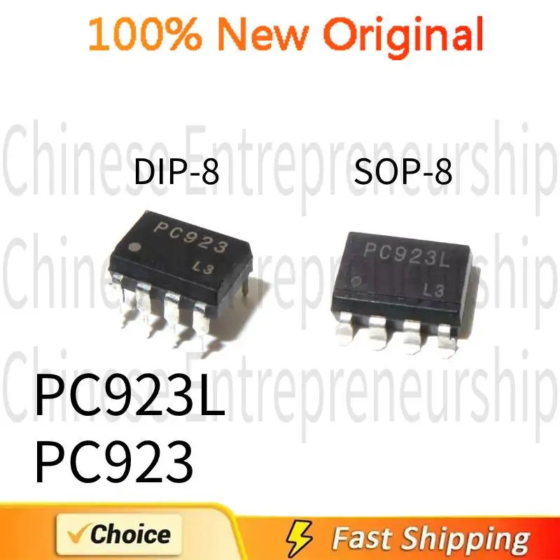 10 Cái / lốc PC923L SOP-8 PC923 SOP-8 PC923L DIP-8 PC923 DIP-8 Bộ ghép quang đầu ra Logic còn hàng /