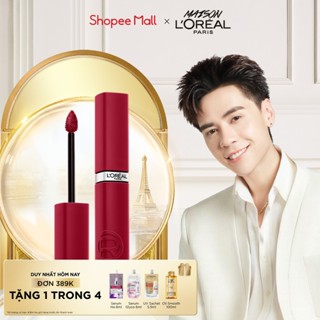  Son kem mịn lì nhẹ môi & 16H lâu trôi chuẩn màu căng mướt L’Oreal Paris Infallible Matte Resistance 5ML | 115 
