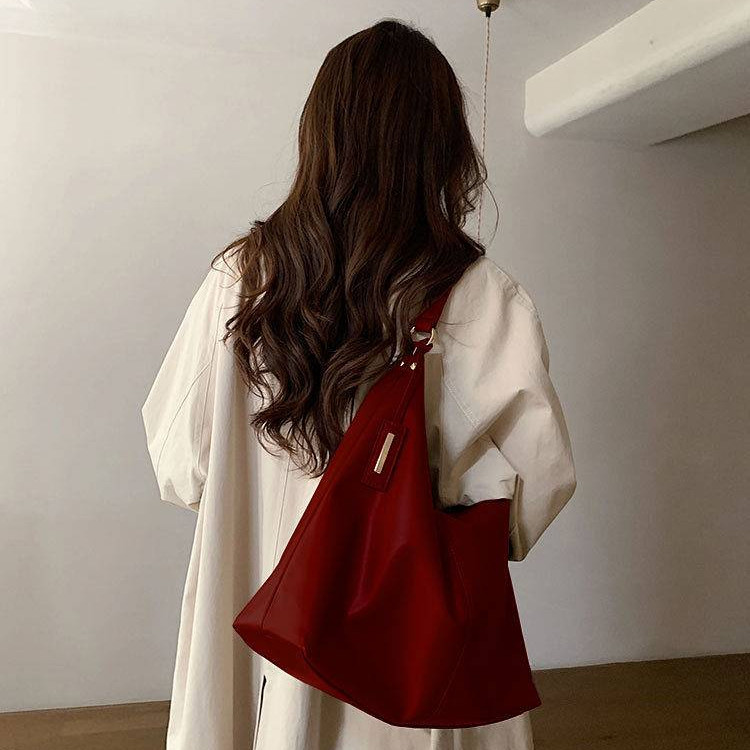 Special-Interest Design New Commuting Fashion Women's Tote Bag Versatile Simple Shoulder Bag X0HQ