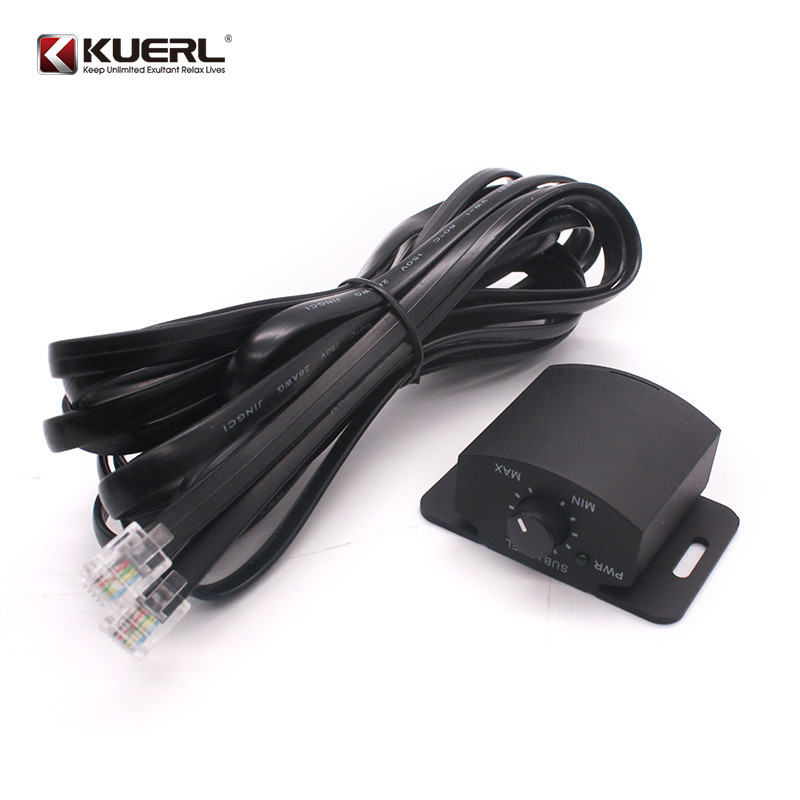 Remote chỉnh BASS loa Sub - Bộ Điều Khiển âm lượng cho Loa siêu trầm Sub gầm ghế ô tô