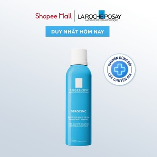  Xịt khoáng giúp làm sạch & làm dịu cho da dầu mụn La Roche Posay Serozinc 150ML 