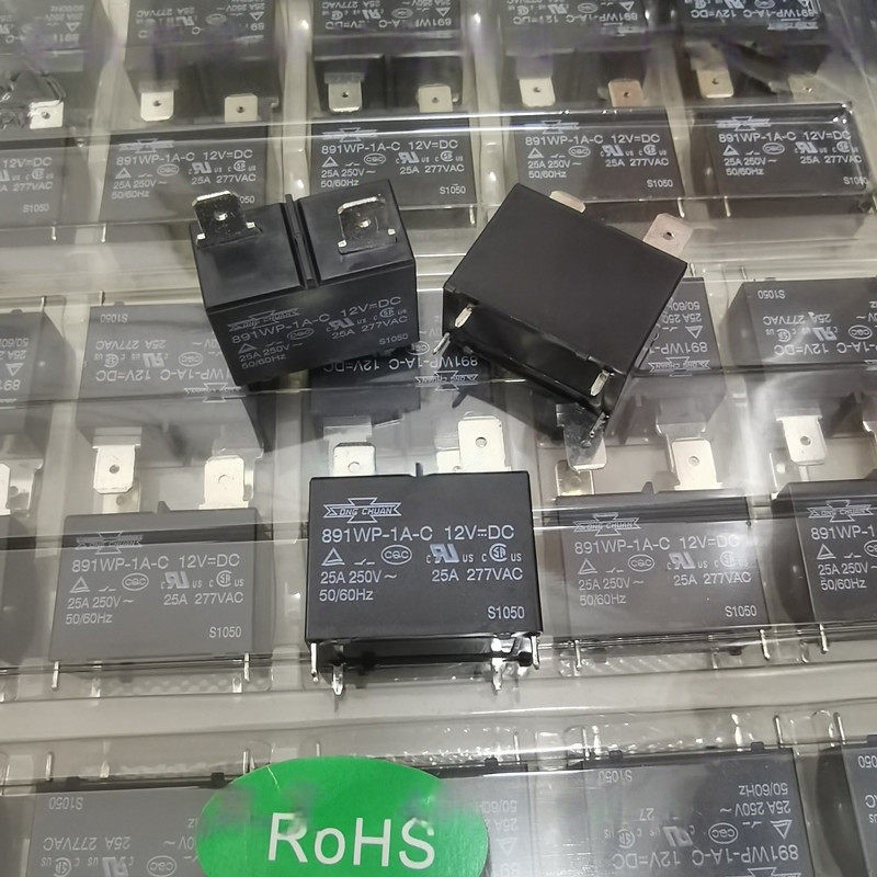 ((1 cái) Phụ tùng điện tử 891WP-1A-C 12VDC Matsukawa Máy nước nóng điều hòa không khí Rơle 4 chân 2 
