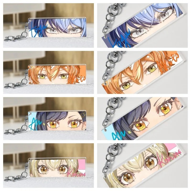 Móc khóa PJSK Project Sekai dải mắt Acrylic Eye Strip nhân vật Aoyagi Toya Shinonome Akito Shiraishi