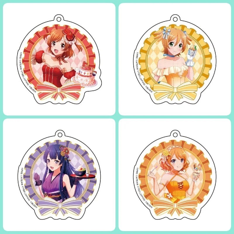 Móc khóa anime Shoujo Kageki Revue Starlight mica acrylic trang trí balo túi xách phụ kiện quà tặng 