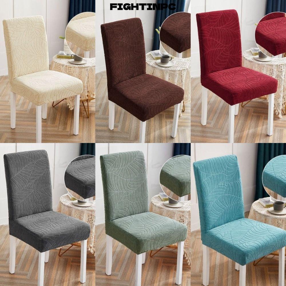 Vỏ bọc ghế ăn FIGHTINPC, Vỏ bọc ghế chống thấm nước lưng cao, 2024 co giãn Jacquard thun thun Jacqua