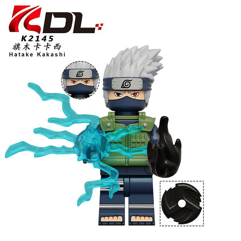 Tương thích với Lego Naruto Konoha Maru Iruka Yile WM6153 Khối xây dựng lắp ráp bên thứ ba Đồ chơi m