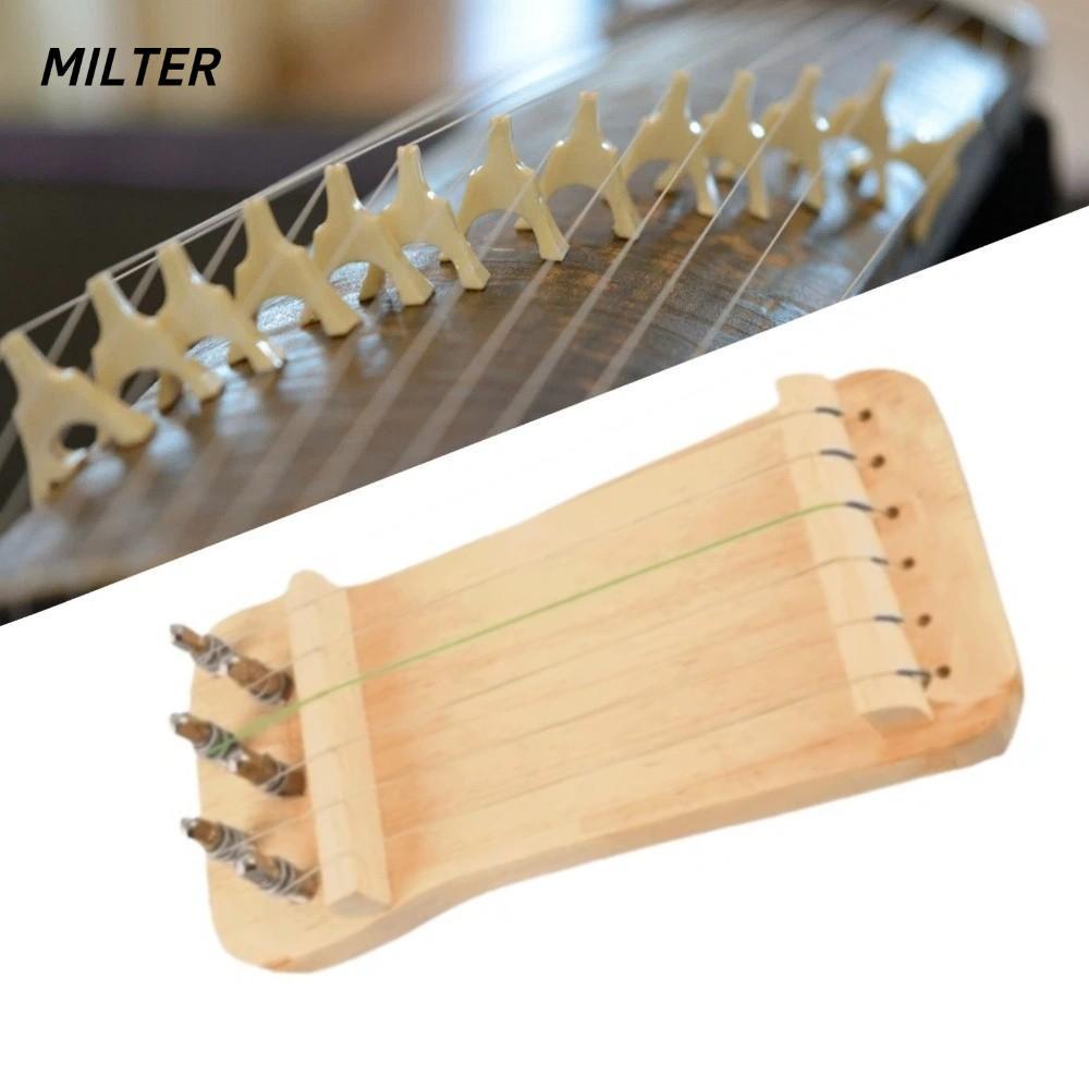 SỮA ​Huấn luyện viên ngón tay Guzheng​, ​6 dây ​Gỗ ​Huấn luyện viên ngón tay Zither Trung Quốc​, Có 