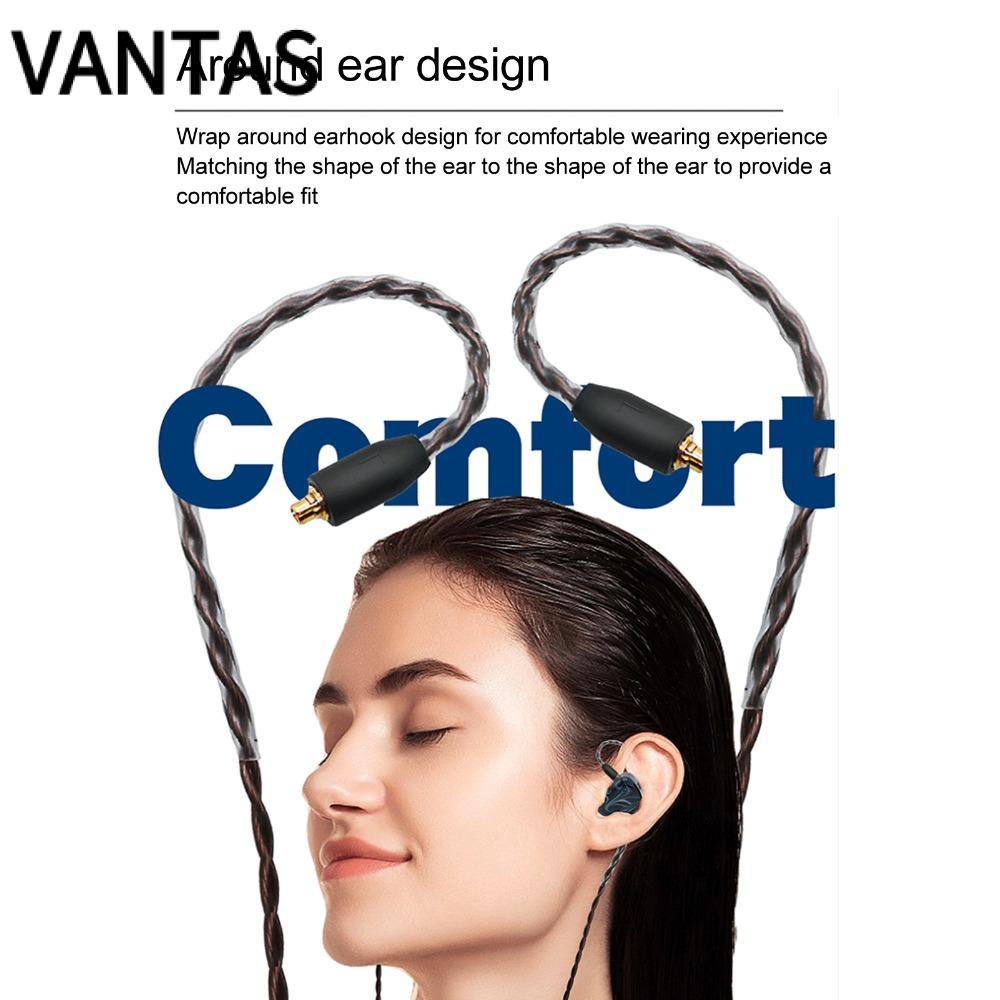 Dây nâng cấp tai nghe VANTAS, Cáp âm thanh tai nghe cắm và chạy linh hoạt, Cáp âm thanh tai nghe bền