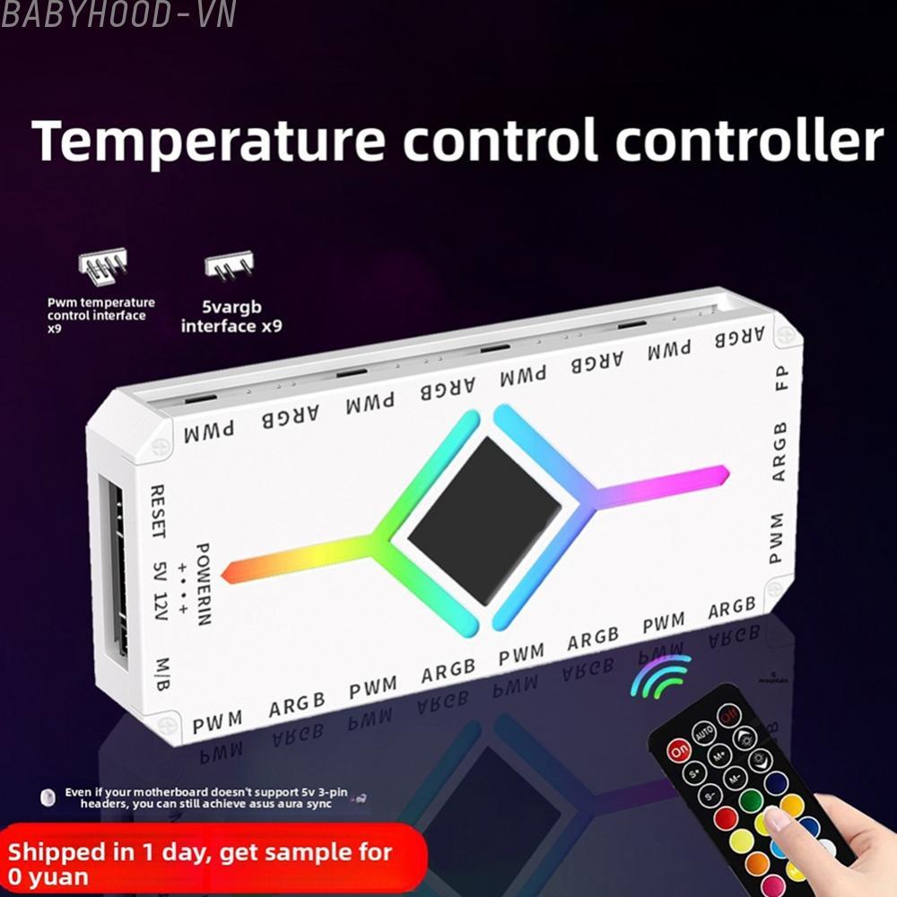 ARGB Controller Wireless Remote Control 360 Lighting Effects Magnetic Base
