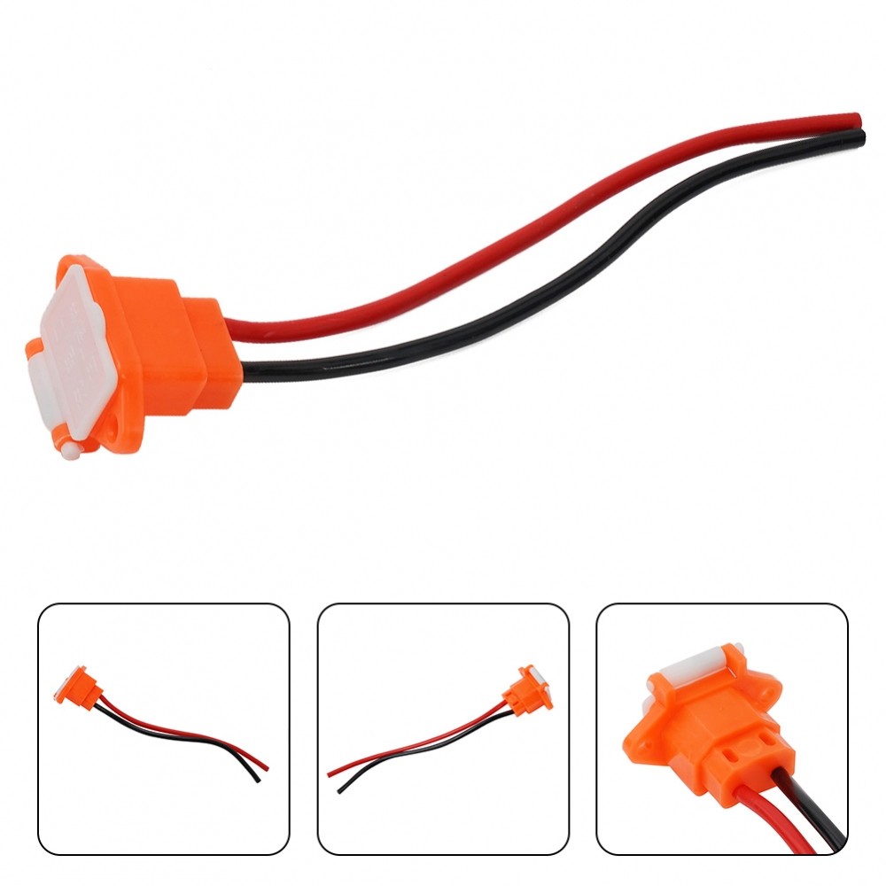 Nắp Lỗ Sạc Cho Pin Xe Đạp Điện 48V 36V 1 Pc Đầu Nối Pin Xe Đạp Điện