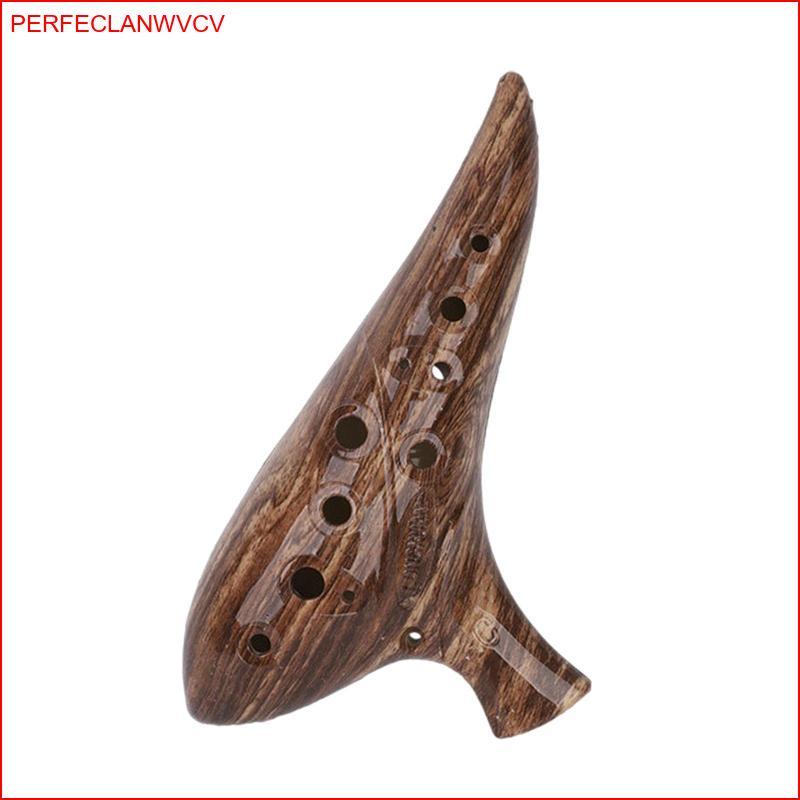 Mini Alto C Ocarina Nhựa Thời Trang 12 Lỗ Nhạc Cụ Nhẹ Tiện Ích Quà Tặng Cho Người Hâm Mộ Âm Nhạc