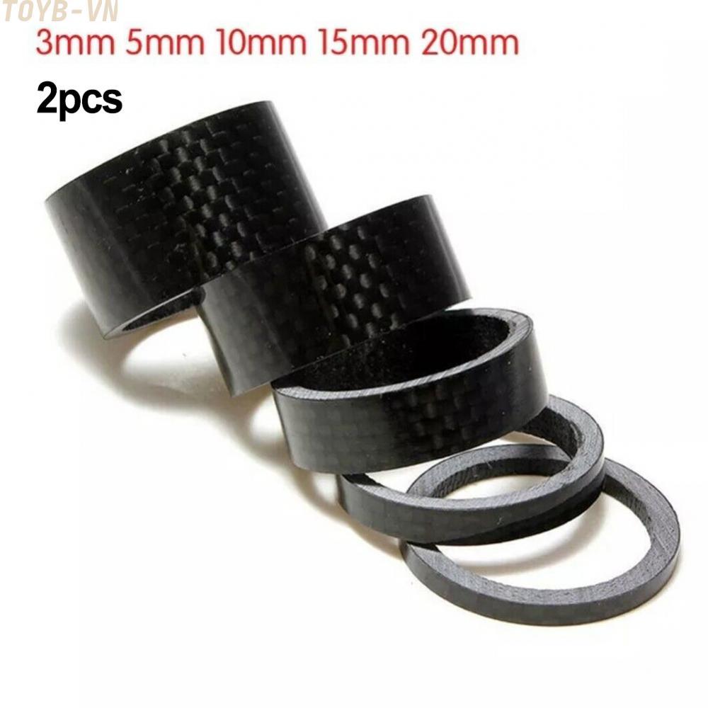 【TOYBOX】Carbon Fiber Washer 10mm 15mm ADV Pro Black Carbon Fiber Frame & Forks