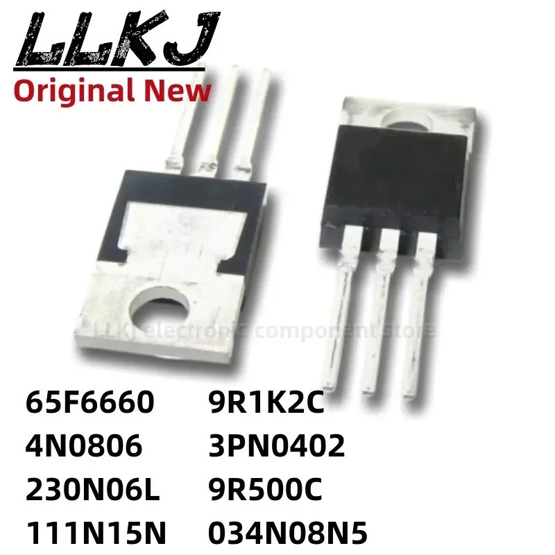 5 Chiếc IPP65F6660 4N0806 230N06L 111N15N 9R1K2C 3PN0402 9R500C 034N08N5 TO-220 Hiệu Ứng Trường