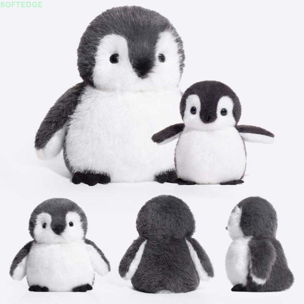 SOFTEDGE6O Penguin Đồ chơi sang trọng, Thú nhồi bông Chim cánh cụt nhồi bông thú vị, Trang trí nội t