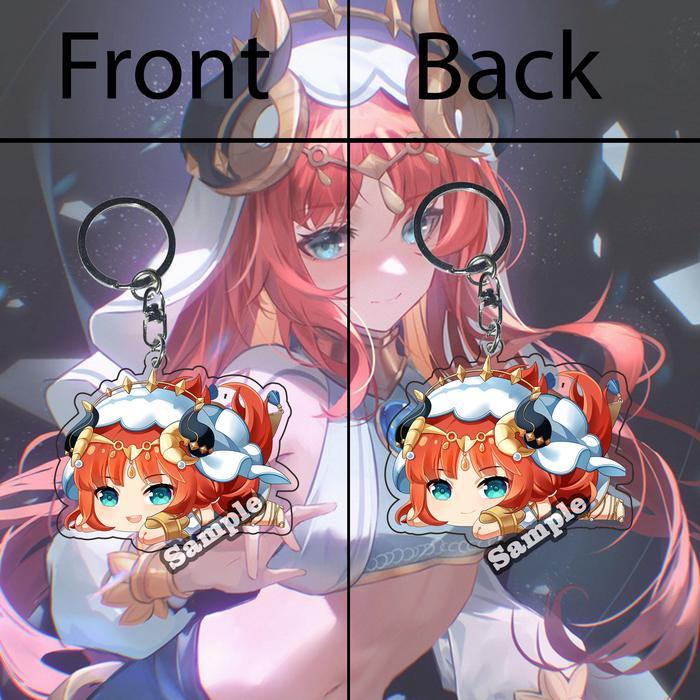 Gantungan Kunci Genshin nilou 01 bb - Key Chain - Ganci