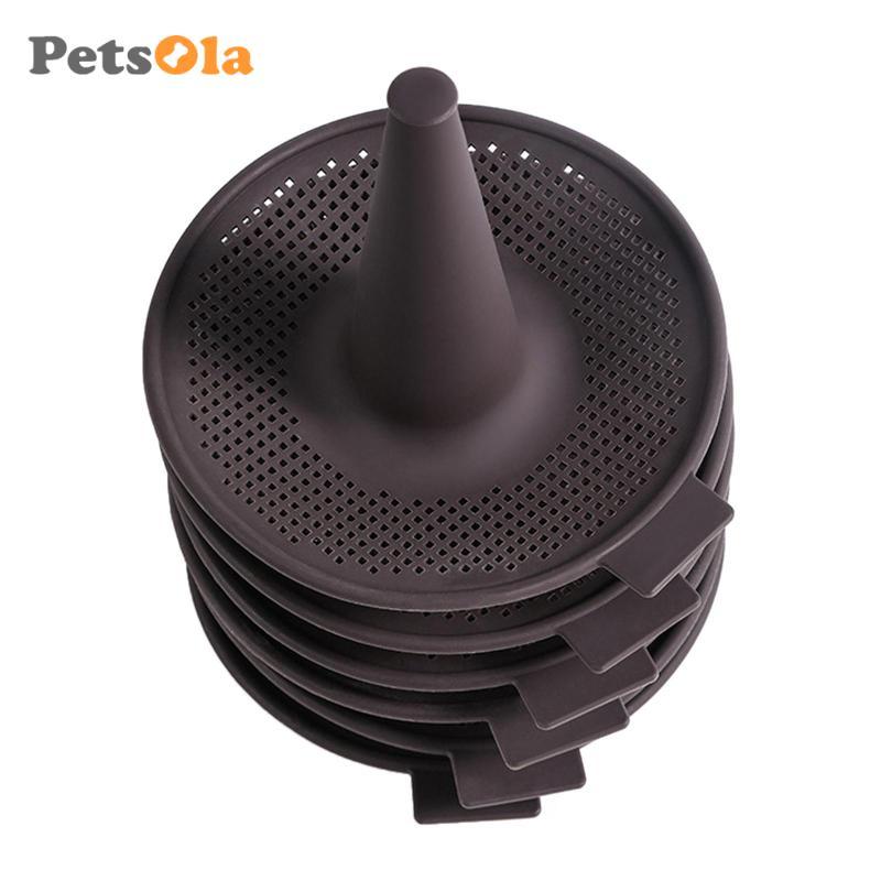 PETSOLA 6 Miếng Bagel Khuôn Silicon Bagel Làm Bộ Khuôn Nướng Bánh Cho Bánh Bagel