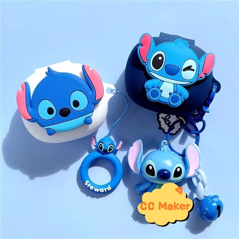 For Anker Soundcore C40i Case Suitable for Soundcore C40i Silicone Soft Case Cute Keychain Cartoon S