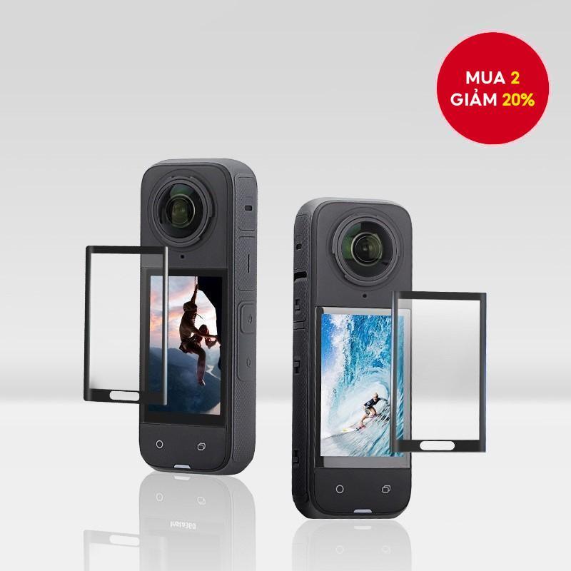 Miếng dán bảo vệ màn hình cong Insta360 X5 / X4 - Phụ kiện máy ảnh phim tổng hợp Ultra HD